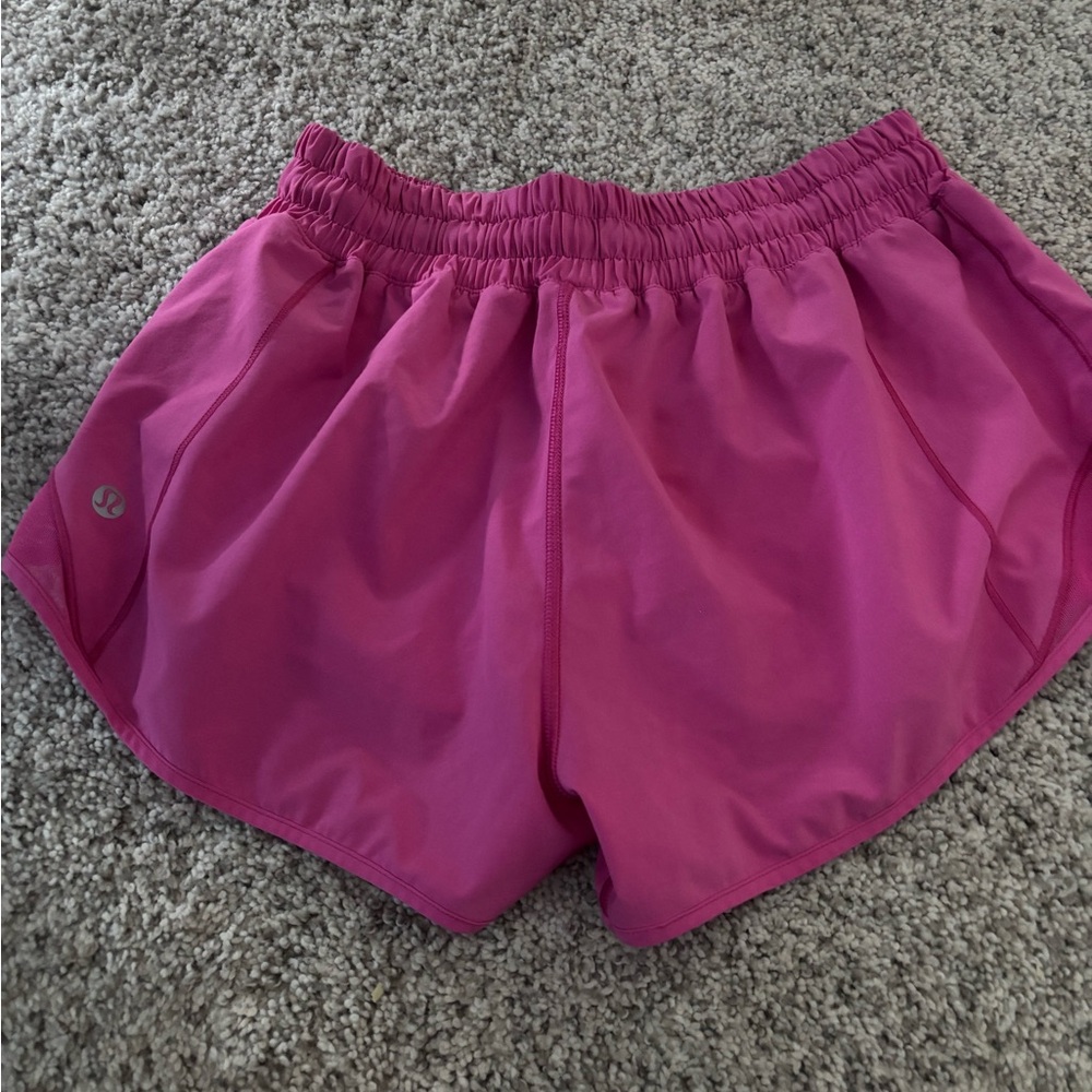 lululemon athletica Women's Vibrant Pink Athletic Shorts